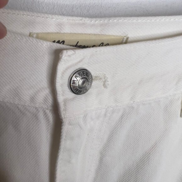 Madewell $138 Tall Superwide-Leg Jeans: Airy Denim Edition White Size T31 NU710 - Picture 4 of 11